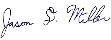 Jason Miller's Signature